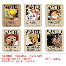 One piece mouse pad
