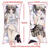 Anime sexy girl double sides pillow(40X100CM)