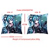 Hatsune Miku double sides pillow(45X45CM)