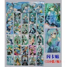 Hatsune Miku stickers(250pcs a set)