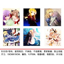 Fate stay night Glass cleaning cloth(6pcs a set)YJT036