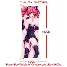 The anime girl single side pillow(50X150)BZD299