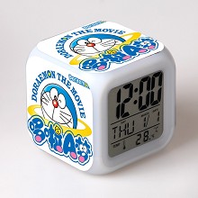 Doraemon multi-color clock（no battery）