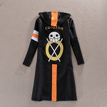 One Piece Law cos coat hoodie