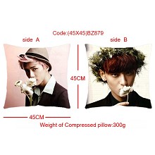 EXO star two-sided pillow(45X45)BZ879