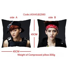 EXO star two-sided pillow(45X45)BZ880