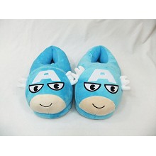 Captain America plush slippers/shoes a pair