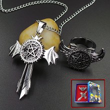Kuroshitsuji necklace+ring
