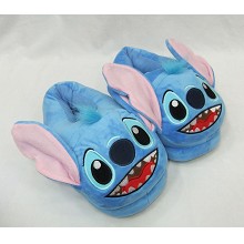 Stitch plush slippers a pair
