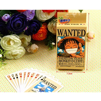 One Piece poker playing card