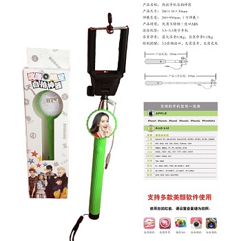 Angelababy Wired Selfie Stick Handheld Monopod Extendable For Phone