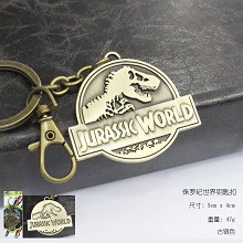 Jurassic Park key chain