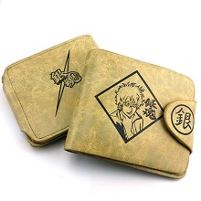 Gintama anime purse wallet