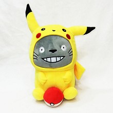 Totoro cos Pikachu plush doll 300MM