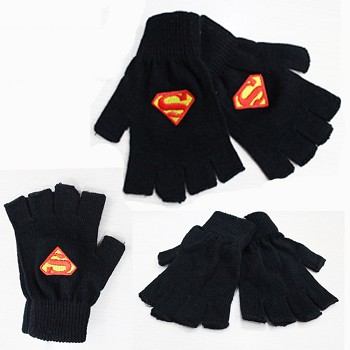Super Man anime cotton gloves a pair