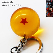 Dragon ball figure key chain one star 35MM