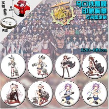 Collection anime brooch pins(8pcs a set)6CM