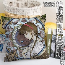 Castle in the Sky anime two-sided cotton fabric pi...