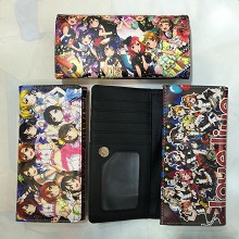 Love Live anime long wallet