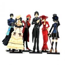 Kuroshitsuji anime figures set(6pcs a set)