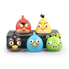 Angry Birds anime figures set(5pcs a set)