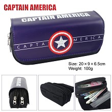 Captain America multifunctional anime pen bag