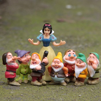Snow White and the seven dwarfs figures set(8pcs a set)