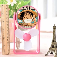 One Piece anime mini USB fan