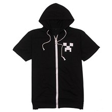 Minecraft anime cotton short sleeve hoodie