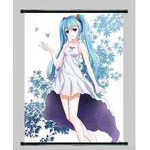 Hatsune Miku anime wall scroll
