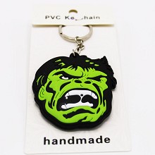 Hulk two-sided key chain