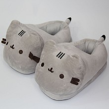 Pusheen the Cat anime plush shoes slippers a pair(small)