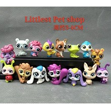 Littlest pet shop figures set(15pcs a set)