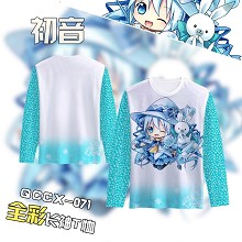 Hatsune Miku anime long sleeve t-shirt
