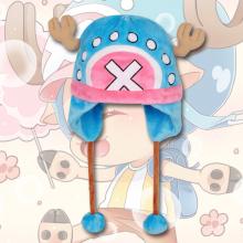 One Piece Chopper anime plush hat