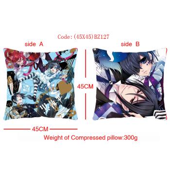 Kuroshitsuji double sides pillow(45x45CM)
