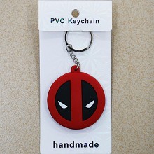 Deadpool two-sided key chain