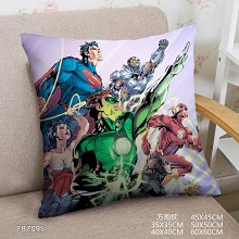 Justice League two-sided pillow
