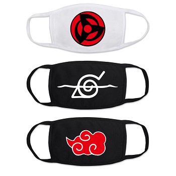 Naruto anime masks set(3pcs a set)