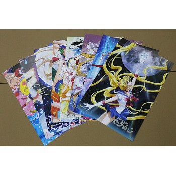Sailor Moon anime posters set(8pcs a set)