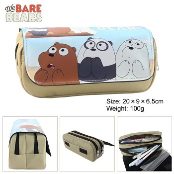 We Bare Bears pen bag