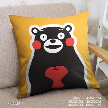 Kumamon anime two-sided pillow