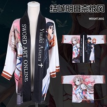 Sword Art Online anime kimono cloak mantle hoodie
