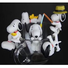 Snoopy anime figures a set