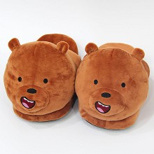 We Bare Bears anime plush shoes slippers a pair 280MM