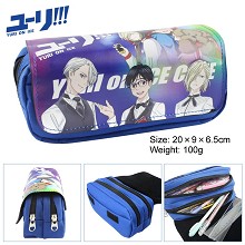 YURI on ICE anime pen bag