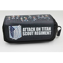 Attack on Titan anime pen bag