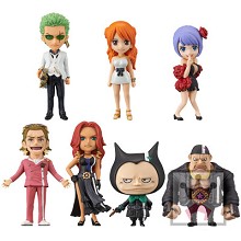 WCF One Piece FILM GOLD 2 anime figures set(7pcs a set)