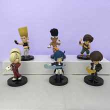 The King Of Fighters figures set(6pcs a set)