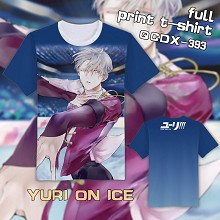 Yuri on Ice anime full print t-shirt
